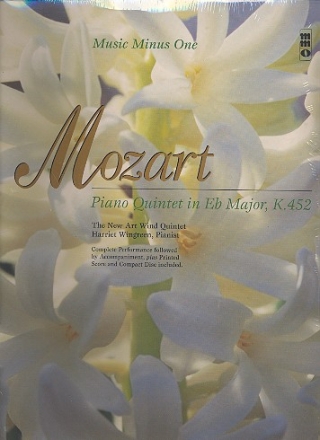 Quintet E flat major KV452 for piano, oboe, clarinet, horn and bassoon Playback-CD for bassoon