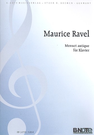 Menuet antique fr Klavier