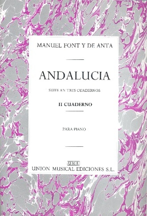 Andalucia Suite cuaderno 2 para piano