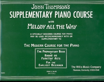 Supplementary Piano Course Preparatory Book