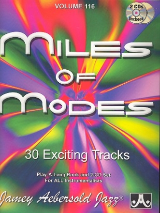 Miles of Modes (+ 2 CD's): for all instruments Aebersold vol.116