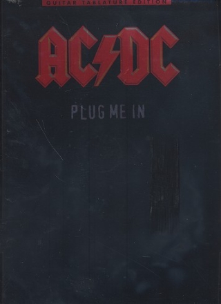 AC/DC: Plug me in vocal/guitar/tab songbook