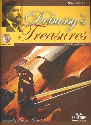 Debussy's Treasures (+CD) for violin and piano