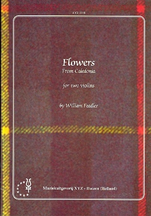 Flowers from Caledonia for 2 violins score