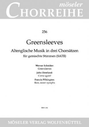 Greensleeves fr gem Chor a cappella Partitur