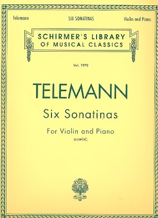 6 Sonatinas for violin and piano