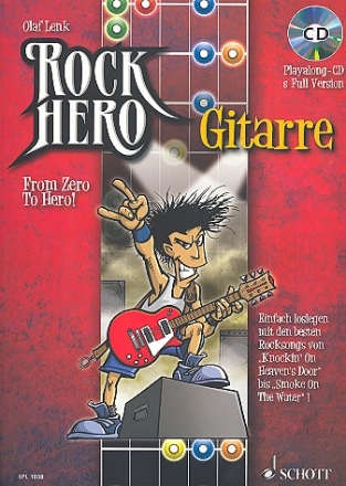 Rock Hero - Gitarre (+CD) fr E-Gitarre Err:520