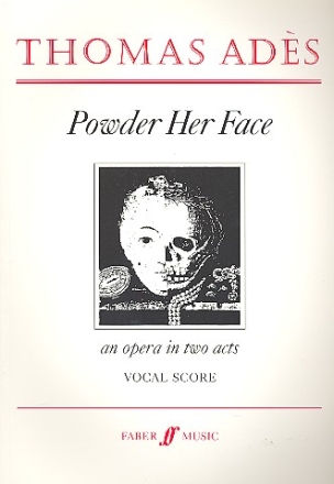 Powder Her Face op.14 An Opera in Two Acts vocal score