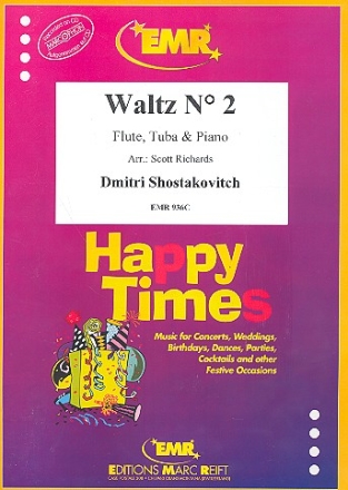 Walzer Nr.2 fr Flte, Tuba und Klavier Partitur und Stimmen