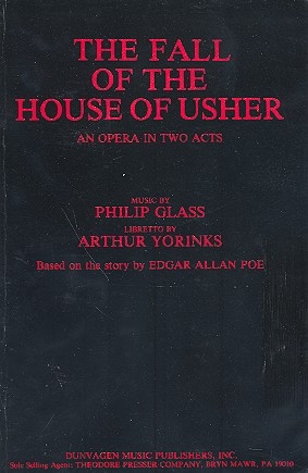 The Fall of the House of Usher libretto (en) 