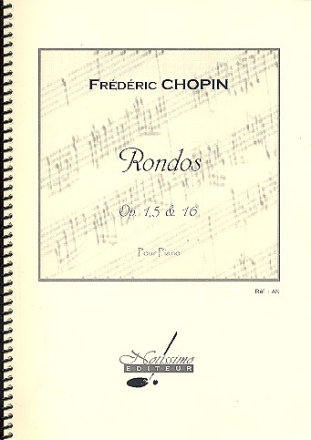 Rondos op.1, op.5 und op.16 fr Klavier