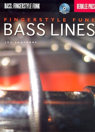 Fingersyle Funk Bass Lines (+CD): for bass/tab