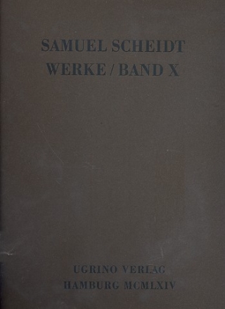 Smtliche Werke Band 10 Geistliche Konzerte Teil 3 Band 1 (Nr.1-16)