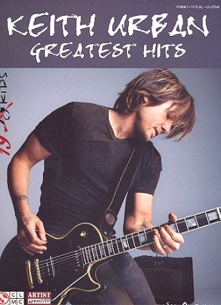 Keith Urban: Greatest Hits - 19 Kids songbook piano/vocal/guitar