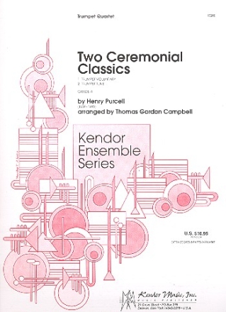 2 ceremonial Classics for 4 trumpets score and parts