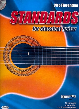 Standards (+CD): for 1-2 classical guitars