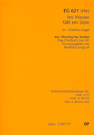 Ins Wasser fällt ein Stein Instrumentalstimmenset - Notenlager