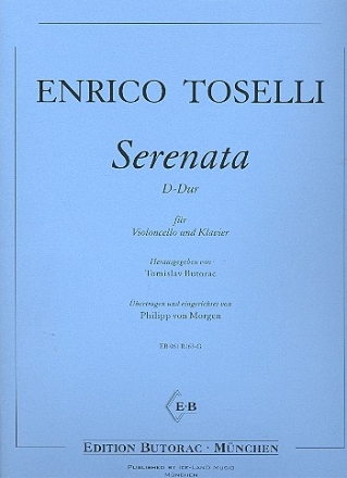 Serenata D-Dur fr Violoncello und Klavier