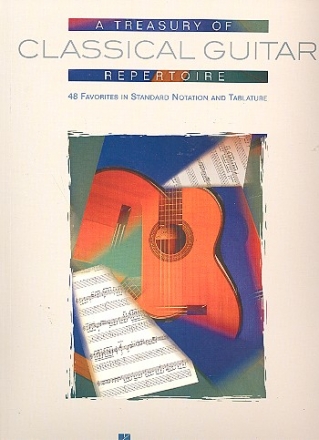 A Treasury of classical Guitar Repertoire for guitar (tab)