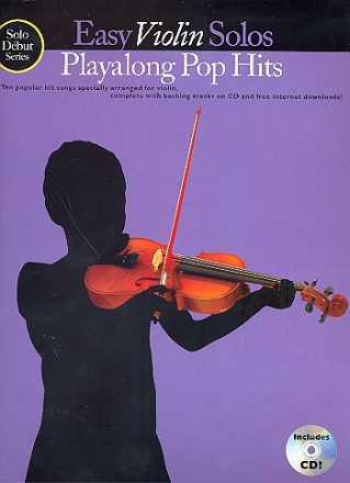 Solo Dbut Pop Hits (+CD): for violin piano accompaniment downloadable