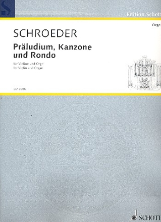 Prludium, Kanzone und Rondo fr Violine und Orgel