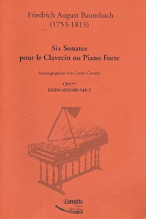 6 Sonaten fr Cembalo (Klavier)