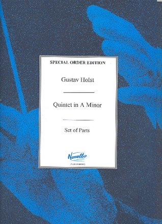 Quintet a minor for oboe, clarinet in A, horn, bassoon and piano score and parts