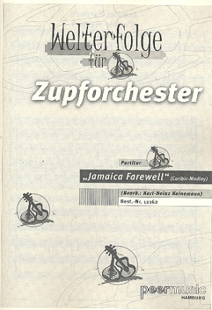 Jamaica Farewell fr Zupforchester Partitur