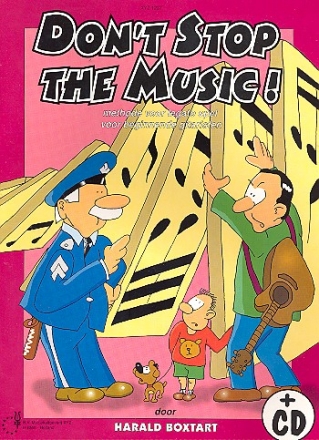 Don' t stop the Music (+CD) Methode voor legato spel voor beginnende gitaristen