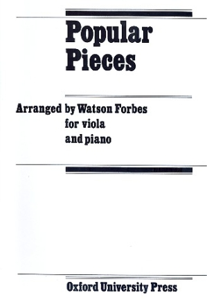 Popular Pieces for viola and piano