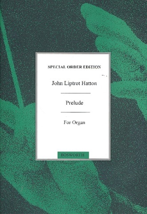 Prelude for organ