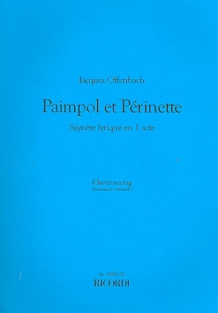 Paimpol et Prinette Klavierauszug (fr/dt)