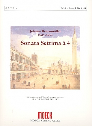 Sonata settima  4 fr 4 Blockflten (AATB) und Bc