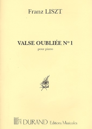 Valse oublie no.1  pour piano