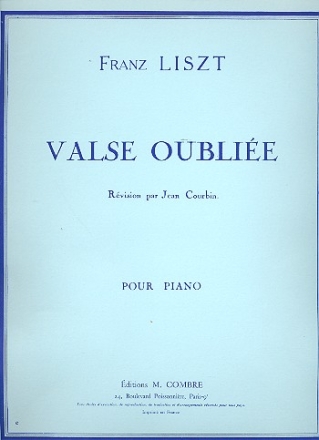 Valse oublie  pour piano