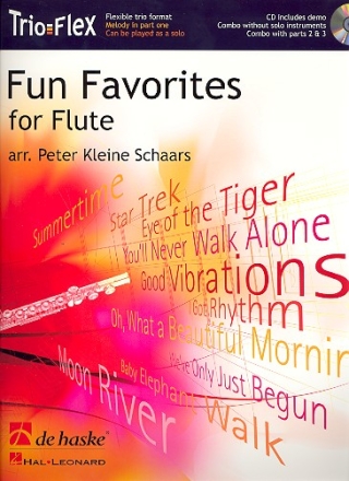 Fun Favorites for Flute (+CD): fr 1-3 Flten Partitur und Stimmen