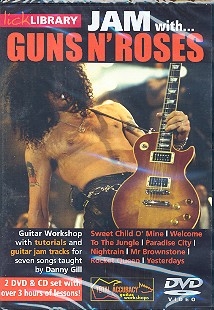 Jam with Guns n'Roses 2 DVD-Videos and CD