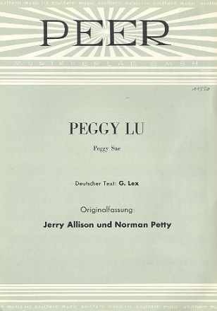 Peggy Lu: fr Klavier/Gesang/Gitarre (Deutsch)