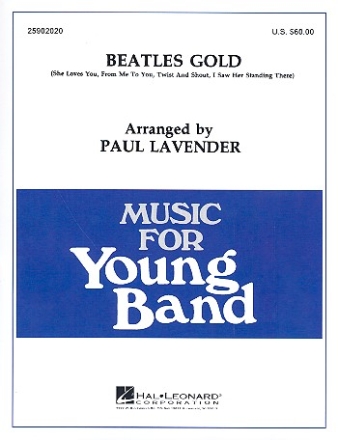 Beatles Gold: for young concert band score and parts