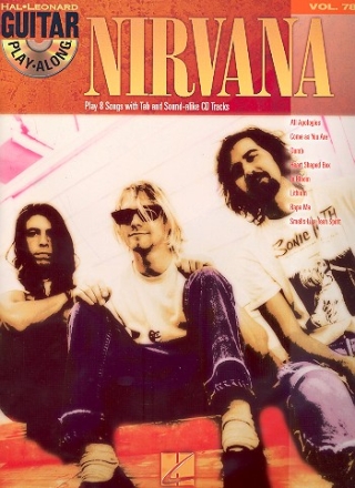 Nirvana (+CD): Songbook vocal/guitar/tab Guitar Playalong vol.78