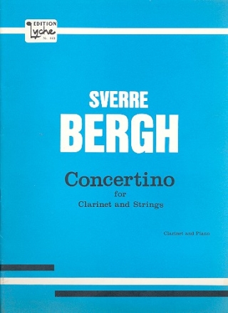 Concertino for clarinet and strings for clarinet and piano