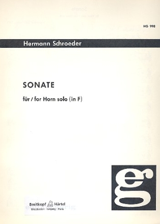 Sonate fr Horn in F