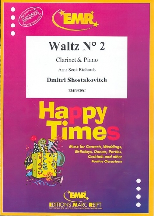 Waltz no.2 for clarinet and piano