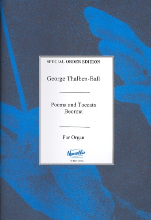 Poema and Toccata Beorma for organ archive copy