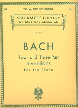 2- and 3-part Inventions for piano