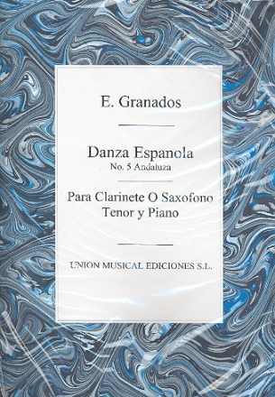 Andaluza for clarinet (tenor saxophone) and piano