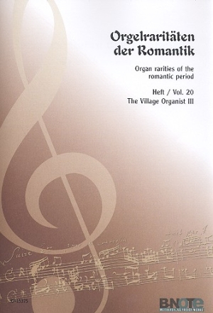 Orgelraritten der Romantik Band 20