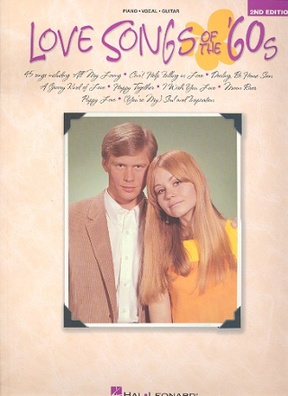 Love Songs of the '60s songbook piano/vocal/guitar