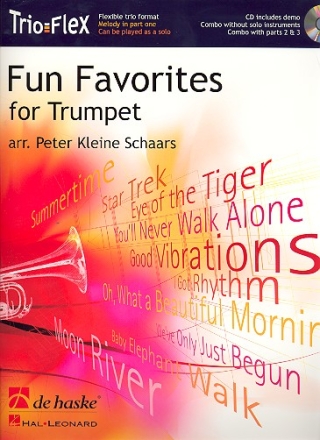 Fun Favorites for Trumpet (+CD): fr 1-3 Trompeten Partitur und Stimmen