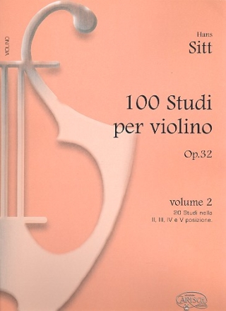 100 Etden op.32 Band 2 fr Violine